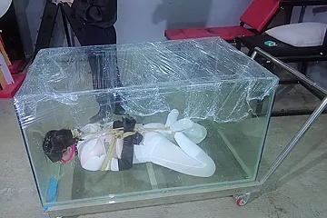 Vibrator Escape Artist Bodysuit - porn video