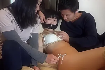 Sub Girl - Japanese Couple Dominates Their - porn video