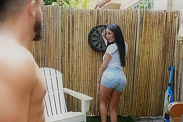 My European stepauntie put me on the spot - porn video