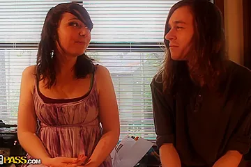 Cute Brunette Young Hookup Amateur teen Blowjob P1 (18+) - porn video