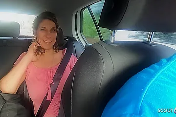 Turkish Mature Pickup For Amateur Mmf Car Fuck By Two German Guys - porn video