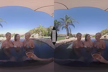 Justin Hunt, Krissy Lynn And Rachael Cavalli In Triple Blowjob And Fucking - porn video