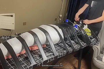 Mummy And Vacuum Bed - porn video