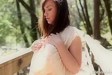 Horny Hairy Girls - Very Pregnant Paris Lincoln Masturb P1 - porn video