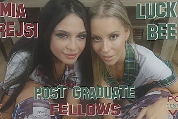 And Post Graduate Fellows With Lucky Bee And Mia Trejsi - porn video
