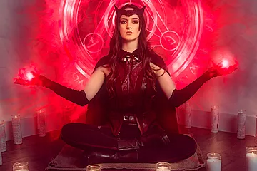 Multiverse Of Madness: Scarlet Witch A Xxx Parody With Hazel Moore - porn video