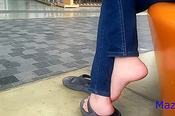 Asian Jeans Feet - porn video