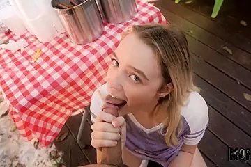 Juliette Mint - Bbq Bj - porn video