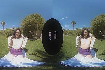 Have Fun With This Babe In The Outdoors With Petra Blair - porn video