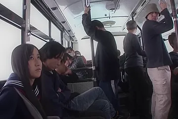Creampied Gangbang On Public Bus - Suzu Ichinose - porn video