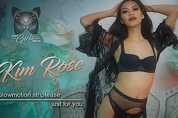 Slomotion Striptease Just For You - Kim Rose - porn video