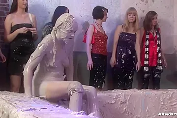 Kinky Lesbian Catfight - Fetish Video - porn video