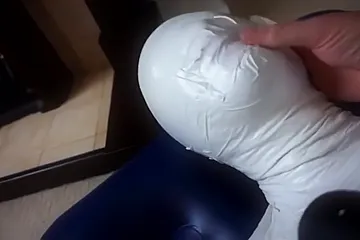 Mummified Girl Breathplay - porn video