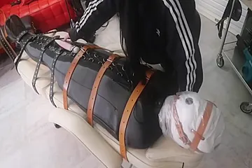 Femdom Sack Bondage - porn video