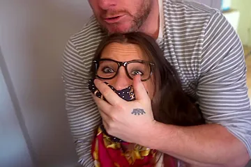 Claire Scarf Bound, Ball Gag Harness And Tape Gagged - porn video