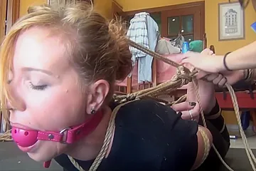 Tied By Room Mate - porn video
