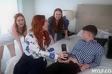Ask Your Stepmother Featuring And Scarlet Skiess Cowgirl Dirt - porn video