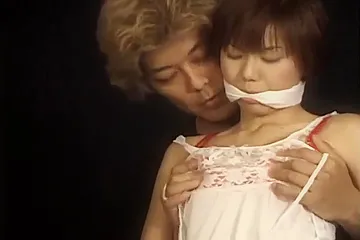 Japanese Girl Rope Bound And Pilloried - porn video