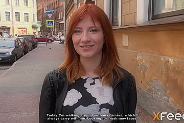 Red-haired Nymph Nailed By Devious Agent In Amazing Poses - porn video