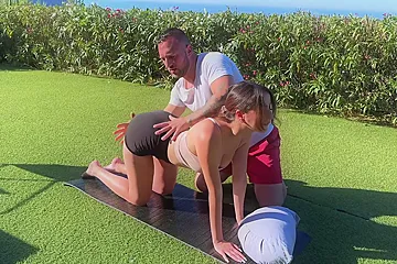 Hello Limoon In Sensual And Sexual Yoga For - porn video