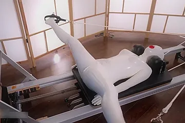 23 09 14 White Latex Doll Gets Her Physical Workout Session With Orgasm Xxx 2160p - porn video
