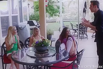 Allie Haze, Aaliyah Love, Amanda Tate - porn video