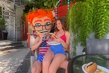 Big Ass Brunette Aderes Quin - Blowjob And Pov Rough Sex With Squirting - porn video