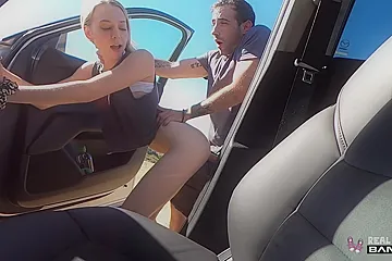 18+ - Beautiful Blonde Gets Banged Outdoors - Blonde Teens And Lily Larimar - porn video