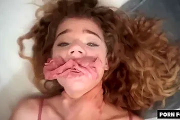 Eye Rolling Video With Winsome Porn Force From - porn video