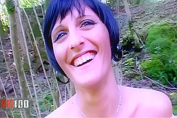 Alicia Darks Wild Anal Adventure In The Woods With Terry - French Amateur Action! - porn video