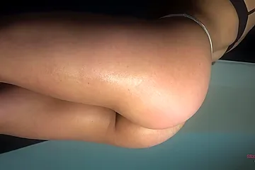 Hard BDSM flagellating of onion donk by nasty amateur with ample donk - spectacular XXX! - porn video