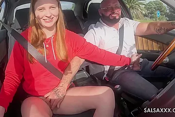 Jean Pallett, Salsa Xxx And Taxi Driver - I Just Wanted A Ride And Ended Up Fucking My - porn video