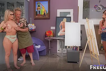 New Nicole Aria Selina Bentz Nude Painting Class Sign Your Art With The Teachers Cum Member Story (26-08-2025) Hardcore Bigtits Threesome Pov Roleplay Iluvy Savefiles - porn video
