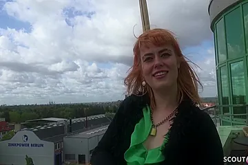 Redhead Teen Kylie Get Fuck At Public Casting (18+) - porn video