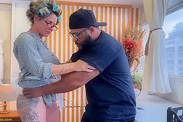 Granny Sabrina Gets Her Ass & Pussy Fucked Pov - porn video
