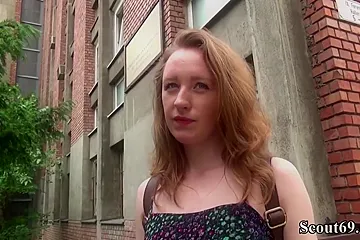 Skinny Redhead 18yo Girl Emma Ass Fuck Procreation At Casting - porn video