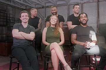 Interracial Gangbang - Febby Twigs - porn video