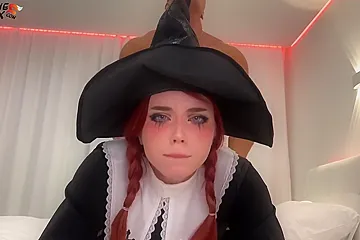 Ass Fucking & Snatch Fuck With Depraved Witch Real Girl Orgasm, Cum On Face & Butt Creampie - porn video