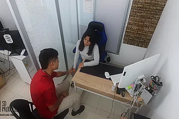 Have A Fetish At Work With My Partner And We End Up Fucking - porn video