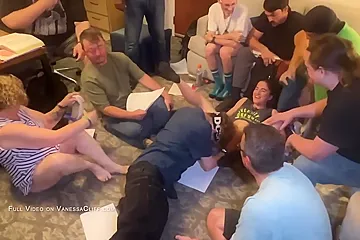 Study Hard, Party Harder - College Study Group Gone Wild - porn video