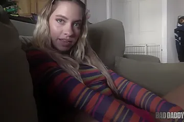 Ramrod Loving Teen Khloe Kapri Could Live Off Of Her Stepdads Cum (18+) - porn video