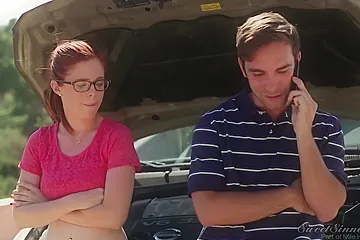 Older Milf Stepmom India Summer Seduces Steven Stcroix Outdoors In Car - porn video