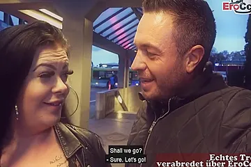 German Fat Slut Picked Up In Public For Sex Date In Berlin - porn video