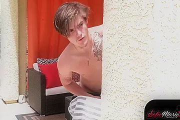 Hot Wife Sofie Marie Asshole Drilled By Stepson Thick Cock - porn video