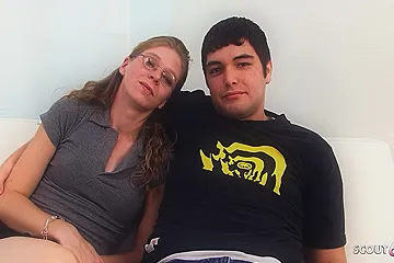 Loser Cuckold Bf Watches His Ginger Nerd Girlfriend Have Sexy With Bbc - porn video