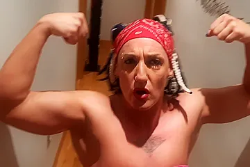 Dana X Muscles In Eating Cock And Balls - porn video
