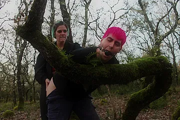 Outdoor Pegging - porn video