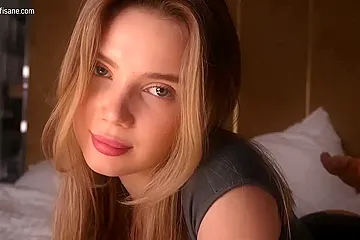 Beautiful Sucks Her Man Tenderly Before He Fucks Her - Petite Blonde - porn video