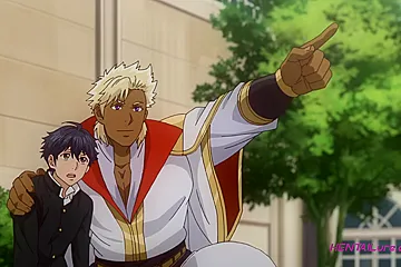 Power top prince fills up shy boy’s hole with creamy finish ◌ HENTAI (ENG Dubbed) - porn video
