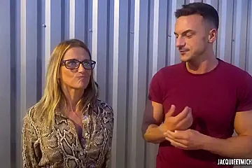 Nice French Milf 48 Yo And Very Hot In Sex With Young Guy (18+) - porn video